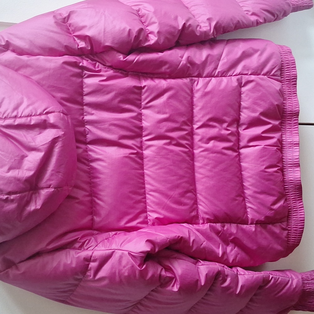 Y2K Nike Pink Down Puffer Coat - Picture 6 of 14